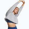 Bluză pentru femei Under Armour Icon Fleece Crew mod gray light heather/white 4