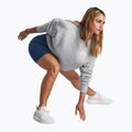 Bluză pentru femei Under Armour Icon Fleece Crew mod gray light heather/white 8