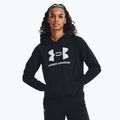 Bluză pentru femei Under Armour Rival Fleece Big Logo Hoody black/white