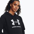 Bluză pentru femei Under Armour Rival Fleece Big Logo Hoody black/white 4