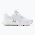 Pantofi de antrenament pentru femei Under Armour W Dynamic Select alb / alb argilă / verde metalic grit 2