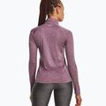 Tricou Under Armour Tech 1/2 Zip pentru femei - Twist misty purple/fresh orchid/metallic silver 2