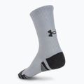 Under Armour Performance Tech 3pk 3pk Crew mod șosete gri/alb/jet gri 3
