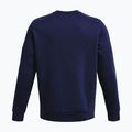 Bluză pentru bărbați Under Armour Essential Fleece Crew midnight navy/white 2