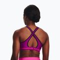 Sutien de fitness Under Armour Crossback Mid mystic magenta/ roz argintiu 2