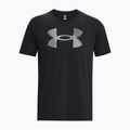 Tricou Under Armour Big Logo Fill pentru bărbați, negru/gri/galben/halo gri 4