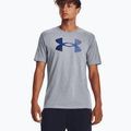 Tricou Under Armour Big Logo pentru bărbați Under Armour T-shirt Fill steel light heather/black/royal