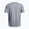 Tricou Under Armour Big Logo pentru bărbați Under Armour T-shirt Fill steel light heather/black/royal 6