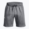 Pantaloni scurți pentru bărbați Under Armour Icon Fleece Pitch gray medium heather/white 5