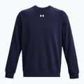 Bluză pentru bărbați Under Armour Rival Fleece Crew midnight navy/white 5