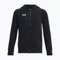 Bluză pentru copii Under Armour Rival Fleece FZ Hoodie black