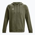 Bluză pentru bărbați Under Armour Rival Fleece FZ Hoodie navy dd green/white 5