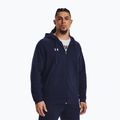 Hanorac de antrenament pentru bărbați Under Armour Rival Fleece FZ midnight navy/white