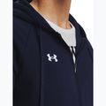 Hanorac de antrenament pentru bărbați Under Armour Rival Fleece FZ midnight navy/white 4
