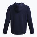 Hanorac de antrenament pentru bărbați Under Armour Rival Fleece FZ midnight navy/white 6