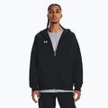 Bluză pentru bărbați Under Armour Rival Fleece FZ Hoodie black/white