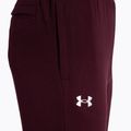 Pantaloni de antrenament pentru bărbați Under Armour Rival Fleece Joggers maro închis/alb pentru bărbați 6