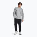Bluză pentru bărbați Under Armour Unstoppable Fleece Crew mod gray/black 2