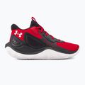 Pantofi de baschet Under Armour Jet'23 roșu/negru/alb roșu/alb 2