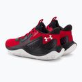 Pantofi de baschet Under Armour Jet'23 roșu/negru/alb roșu/alb 3