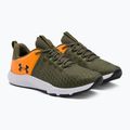 Pantofi de antrenament Under Armour Charged Engage 2 pentru bărbați marină din verde/portocaliu-formulă/negru 4