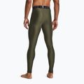 Colanți de antrenament pentru bărbați Under Armour HeatGear marine od green/white 3