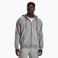 Bluză pentru bărbați Under Armour Rival Fleece FZ Hoodie castlerock light heather/white