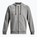 Bluză pentru bărbați Under Armour Rival Fleece FZ Hoodie castlerock light heather/white 5