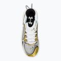 Încălțăminte de baschet Under Armour Spawn 6 white/black/metallic gold 5