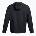 Jachetă de alergare Under Armour Launch Lightweight negru/negru/alb pentru bărbați 2