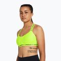 Sutien fitness Under Armour Crossback Low high-vis yellow/high-vis yellow/black