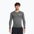 Longsleeve de antrenament pentru bărbați  Under Armour Heat Gear Armour Comp castlerock/white