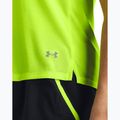 Tricou de alergare pentru femei Under Armour Launch high vis yellow/reflective 3