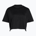 Tricou de antrenament pentru femei Under Armour Campus Boxy Crop black/white 3