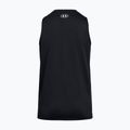 Tricou de antrenament pentru femei Under Armour Tech Tank Solid black/white 2