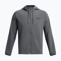 Geacă pentru bărbați Under Armour Stretch Woven Windbreaker pitch gray/black 4