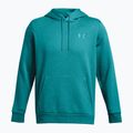 Bluză pentru bărbați Under Armour Essential Fleece Hoodie circuit teal light heather/circuit teal 5