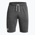 Pantaloni scurți de antrenament pentru bărbați Under Armour Rival Terry castlerock light heather/onyx white 5