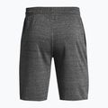 Pantaloni scurți de antrenament pentru bărbați Under Armour Rival Terry castlerock light heather/onyx white 6
