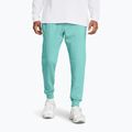 Pantaloni pentru bărbați Under Armour Rival Fleece Joggers radial turquoise/white