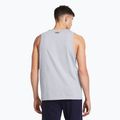 Tank top pentru bărbați Under Armour Sportstyle Logo steel light heather/black 2