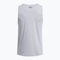 Tank top pentru bărbați Under Armour Sportstyle Logo steel light heather/black 4