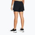 Pantaloni scurți de alergat pentru femei Under Armour Fly By 2in1 black/black/reflective 3