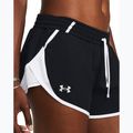 Pantaloni scurți de alergare pentru femei Under Armour Fly By 3" black / white / reflective 4