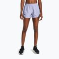 Pantaloni scurți de alergat pentru femei Under Armour Fly By celeste/celeste/reflective