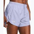 Pantaloni scurți de alergat pentru femei Under Armour Fly By celeste/celeste/reflective 4