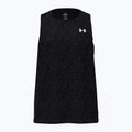 Tricou de antrenament pentru femei Under Armour Tech Tank Twist black/white