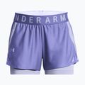 Pantaloni scurți de antrenament pentru femei Under Armour Play Up 2-In-1 starlight/celeste/celeste 5