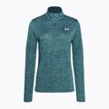 Bluză pentru femei Under Armour Tech 1/2 Zip-Twist hydro teal/white 3