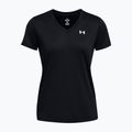 Tricou de antrenament pentru femei Under Armour Tech SSV Solid black/white